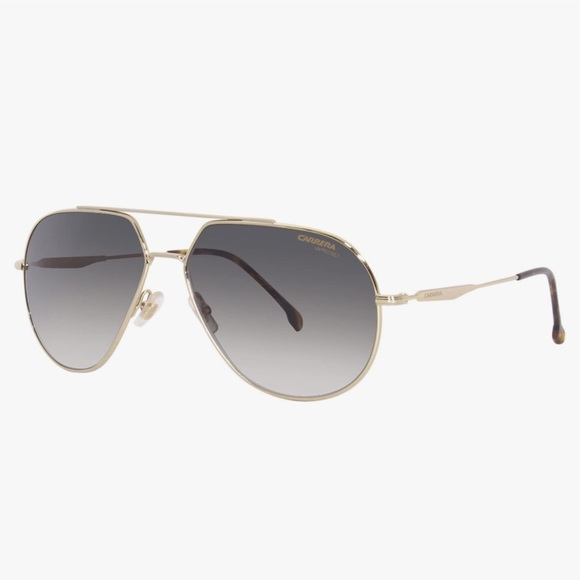CARRERA Gold/Havana/Smoke Unisex Pilot Sunglasses 02IK-9K